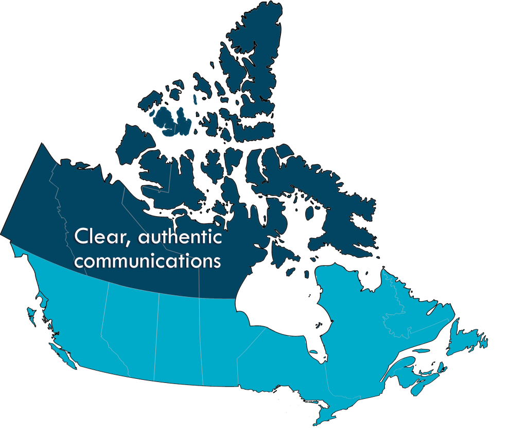 Clear, authentic communications